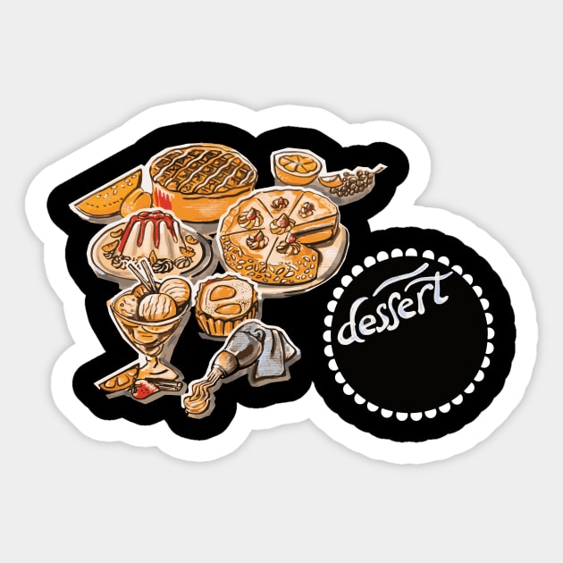 Dessert Sticker by AriadnaDeRaadt